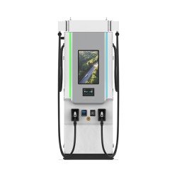 DC Charger Dual 480kW 2 xCCS2 mit Eichrecht 500A  flüssig gekühlt