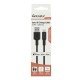 Essential Datenkabel USB-A > Lightning 1m schwarz TPE