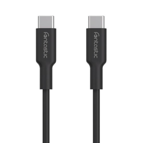 Fontastic Data Cable USB 2.0 Type-C > Type-C TPE, 1.2m black