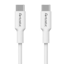 Fontastic Data Cable USB 2.0 Type-C > Type-C TPE, 1.2m white