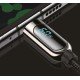 Data Cable with Digital Display Typ-C > Typ-C 1.2m Zinc Alloy Housing + Braided Cable, 60W, max.3A Data Cable with Digital Display Typ-C > Typ-C 1.2m Zinc Alloy Housing + Braided Cable, 60W, max.3A