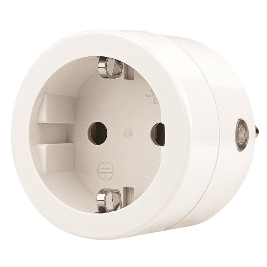 Wi-Fi Smart Plug white 16A 3680 Watts comp with Android,iOS,Alexa,Google Assistant