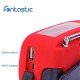 Solar, Dynamo AM/FM/WB Kurbelradio, Taschenlampe Notfall SOS-Alarm, Outdoor Notstromquelle, rot/sw