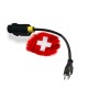 Adapter für Artikel EM016ACCADN Zubehör mit CH Stecker 10A max