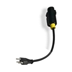 Adaptor for portable charger 10A with Swiss plug T12