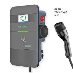 AC Wallbox Pro Power 22kW 7.5m Typ 2 Kabel LAN/WLAN/4G/RS485/RFID/OCPP/ModBus/MID +Backend