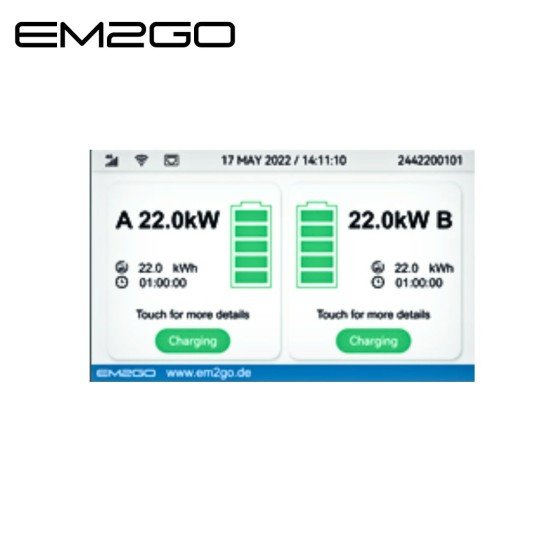 AC Wallbox Duo Power 2x 22kW Typ 2 Steckdose LAN/WLAN/4G/RFID/OCPP/ModBus/MID +FI/LS +Backend AC Wallbox Duo Power 2x 22kW Typ 2 Steckdose LAN/WLAN/4G/RFID/OCPP/ModBus/MID +FI/LS +Backend