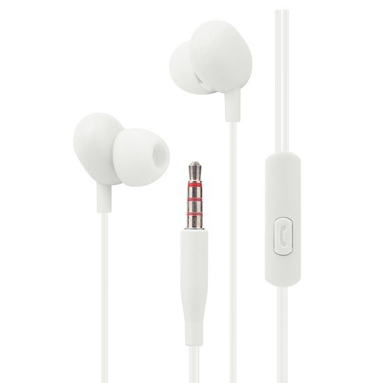 Essential In Ear Stereo Headset Beans Microfon, Answer Key, Soft White