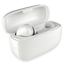 TWS In-Ear Headset Jive with Charging Case white Wireless charging via the included charging pad