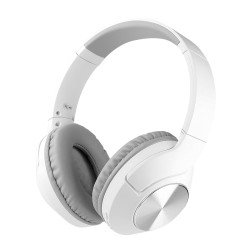 Wireless Headphone Tela, with Microphone white Line-In Function, Volume control, Foldable
