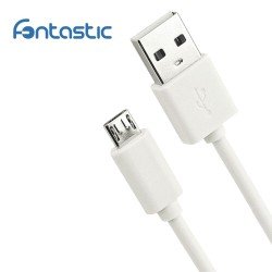 Essential Data Cable Micro-USB 1m white 