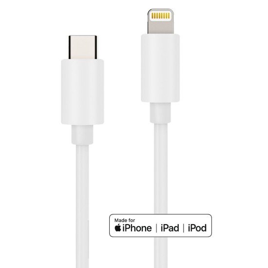 Essential Data Cable USB-A > Lightning 1m white Essential Data Cable USB-A > Lightning 1m white