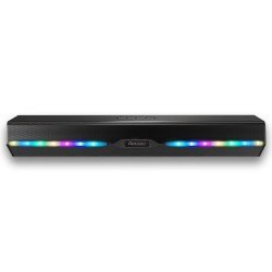 Soundbar Juna mit eindrucksvoller Klangwiedergabe 2 x 5W, TWS, FM, AUX In, RGB LED, Kartenleser, sw