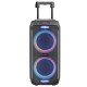 Fontastic Drahtloser Party-Lautsprecher Zeal 600W Mikrofon & LED Lichtshow, TWS, EQ, Kartenleser, sw Fontastic Drahtloser Party-Lautsprecher Zeal 600W Mikrofon & LED Lichtshow, TWS, EQ, Kartenleser, sw
