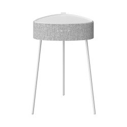 Wireless Speaker Mesu, Table Design, TWS white Exceptional Sound Experience, Wireless Charging