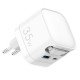 Fontastic 35W GaN Charger with retractable cable Type-C + A Ports, Cable Type-C PD FC “Zap" white Fontastic 35W GaN Charger with retractable cable Type-C + A Ports, Cable Type-C PD FC “Zap" white