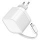 Fontastic 35W GaN Charger with retractable cable Type-C + A Ports, Cable Type-C PD FC “Zap" white Fontastic 35W GaN Charger with retractable cable Type-C + A Ports, Cable Type-C PD FC “Zap" white