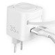 Fontastic 35W GaN Netzteil mit einziehbarem Kabel iWatch Kabelloses Laden C+A Ports PD FC “QiZap" ws