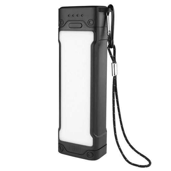 USB LED Power Bank Atria20 20000mAh schwarz 3 Helligkeitsstufen, SOS-Signallicht, USB-A, Typ-C USB LED Power Bank Atria20 20000mAh schwarz 3 Helligkeitsstufen, SOS-Signallicht, USB-A, Typ-C