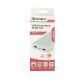 Power Bank Renz20 20000mAh, 2x USB-A + 1x Type-C Charge status indicator, white