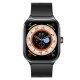 Timor Smartwatch mit 2,01“ Display BT Call schwarz Musiksteuerung, Split Screen, Wechsel-Uhrenarmband