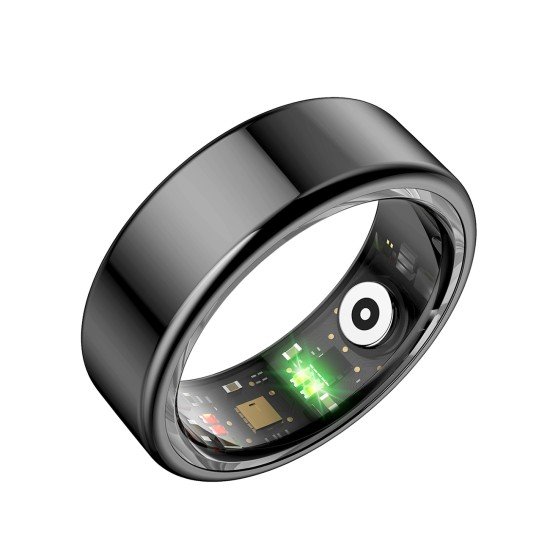 Fontastic Smart Ring Fitness Gesundheitstracker#11 Lange Akkulaufzeit, 5ATM, Ringschatulle, Schwarz Fontastic Smart Ring Fitness Gesundheitstracker#11 Lange Akkulaufzeit, 5ATM, Ringschatulle, Schwarz