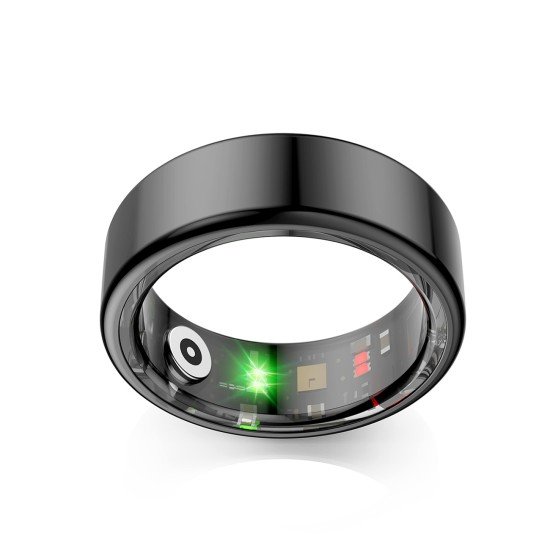 Fontastic Smart Ring Fitness Gesundheitstracker#11 Lange Akkulaufzeit, 5ATM, Ringschatulle, Schwarz Fontastic Smart Ring Fitness Gesundheitstracker#11 Lange Akkulaufzeit, 5ATM, Ringschatulle, Schwarz