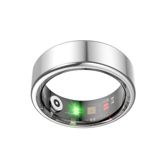 Fontastic Smart Ring Fitness Gesundheitstracker #9 Lange Akkulaufzeit, 5ATM, Ringschatulle, Silber Fontastic Smart Ring Fitness Gesundheitstracker #9 Lange Akkulaufzeit, 5ATM, Ringschatulle, Silber