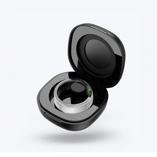 Fontastic Smart Ring Fitness Gesundheitstracker #9 Lange Akkulaufzeit, 5ATM, Ringschatulle, Silber Fontastic Smart Ring Fitness Gesundheitstracker #9 Lange Akkulaufzeit, 5ATM, Ringschatulle, Silber