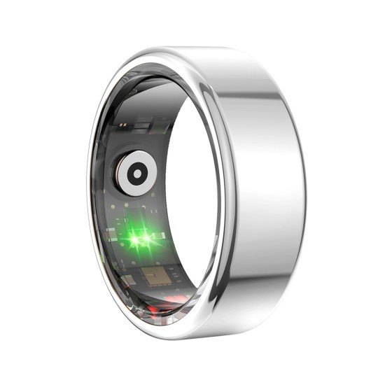 Fontastic Smart Ring Fitness Gesundheitstracker#11 Lange Akkulaufzeit, 5ATM, Ringschatulle, Silber Fontastic Smart Ring Fitness Gesundheitstracker#11 Lange Akkulaufzeit, 5ATM, Ringschatulle, Silber