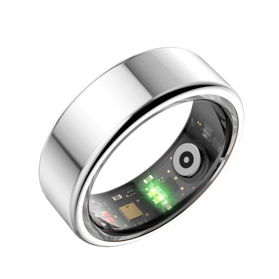 Fontastic Smart Ring Fitness Gesundheitstracker#12 Lange Akkulaufzeit, 5ATM, Ringschatulle, Silber Fontastic Smart Ring Fitness Gesundheitstracker#12 Lange Akkulaufzeit, 5ATM, Ringschatulle, Silber