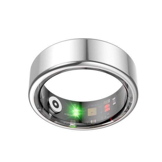 Fontastic Smart Ring Fitness Gesundheitstracker#12 Lange Akkulaufzeit, 5ATM, Ringschatulle, Silber Fontastic Smart Ring Fitness Gesundheitstracker#12 Lange Akkulaufzeit, 5ATM, Ringschatulle, Silber