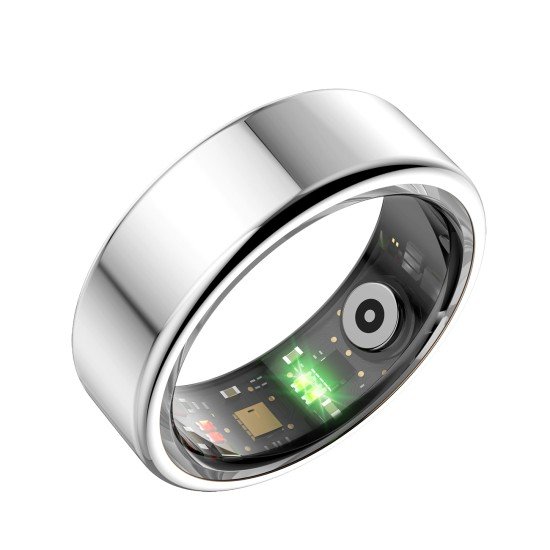 Fontastic Smart Ring Fitness Gesundheitstracker#13 Lange Akkulaufzeit, 5ATM, Ringschatulle, Silber Fontastic Smart Ring Fitness Gesundheitstracker#13 Lange Akkulaufzeit, 5ATM, Ringschatulle, Silber