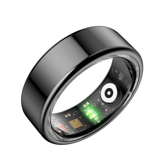 Fontastic Smart Ring Fitness Gesundheitstracker#13 Lange Akkulaufzeit, 5ATM, Ringschatulle, Schwarz Fontastic Smart Ring Fitness Gesundheitstracker#13 Lange Akkulaufzeit, 5ATM, Ringschatulle, Schwarz