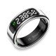 Fontastic Smart Ring with display Fyri DIVO size 9 Fitness & health tracker long battery life silver Fontastic Smart Ring with display Fyri DIVO size 9 Fitness & health tracker long battery life silver