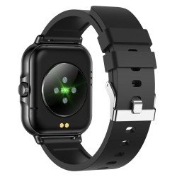 Fontastic Smartwatch Nexo 1.83“ Display, schwarz Herzfrequenz, Freisprechfunktion, Musik Steuerung