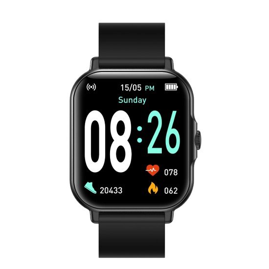 Fontastic Smartwatch Nexo 1.83“ Display, schwarz Herzfrequenz, Freisprechfunktion, Musik Steuerung Fontastic Smartwatch Nexo 1.83“ Display, schwarz Herzfrequenz, Freisprechfunktion, Musik Steuerung