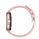 Fontastic Smartwatch Nexo 1.83“ Display, rosegold Herzfrequenz, Freisprechfunktion, Musik Steuerung