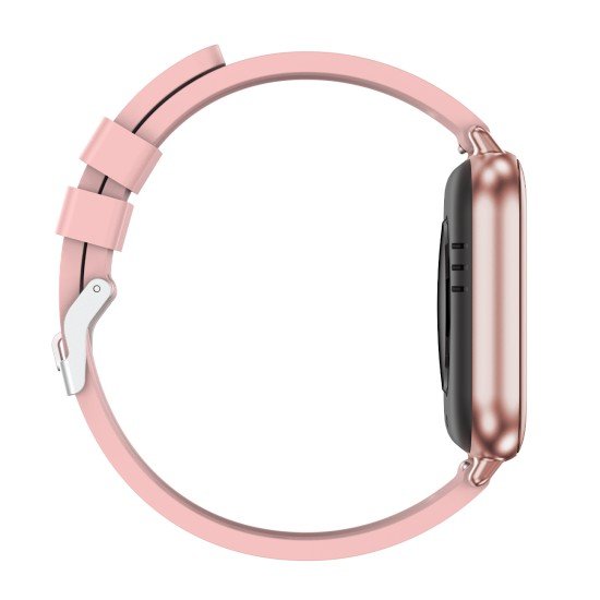 Fontastic Smartwatch Nexo 1.83“ Display, rosegold Herzfrequenz, Freisprechfunktion, Musik Steuerung