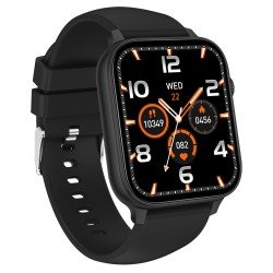 Fontastic GPS Smartwatch Loca 1.85“ Display, sw GPS- & Vital Tracking, Kompass, Freisprechfunktion