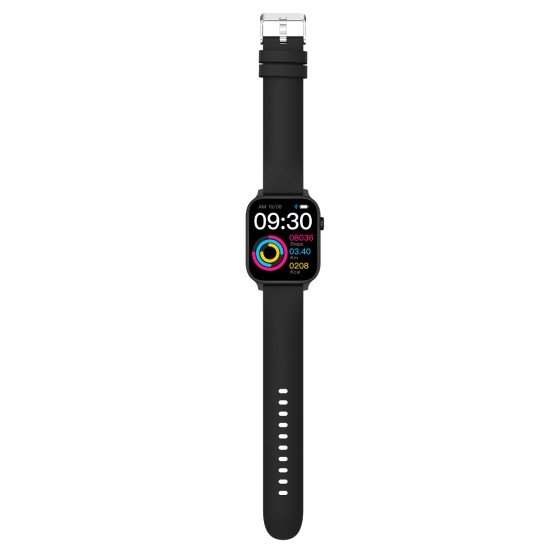 Fontastic GPS Smartwatch Loca 1.85“ Display, sw GPS- & Vital Tracking, Kompass, Freisprechfunktion