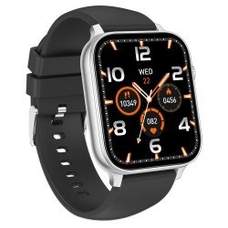 Fontastic GPS Smartwatch Loca 1.85“ Display silber GPS- & Vital Tracking, Kompass, Freisprechfunktion