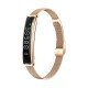 Fontastic Smart-Armband &ndash; stylisches Fitnessband elegant wie Schmuck, Display, Metallband gold