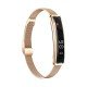 Fontastic Smart-Armband &ndash; stylisches Fitnessband elegant wie Schmuck, Display, Metallband gold