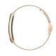 Fontastic Smart-Armband &ndash; stylisches Fitnessband elegant wie Schmuck, Display, Metallband gold