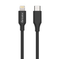 Data cable Era Type-C to Lightning 1.2m black Fast Charge capable (Power Delivery, PD)
