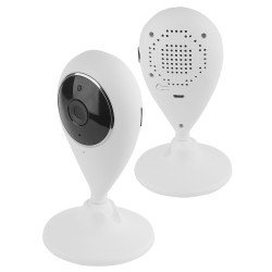 WLAN IP Kamera mit Bewegungserkennung Nachtsicht, MicroSD Aufnahme, 2-Wege-Audio