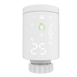 Smartes - Heizkörperthermostat mit LED-Display App steuerbar, inkl. Batterien